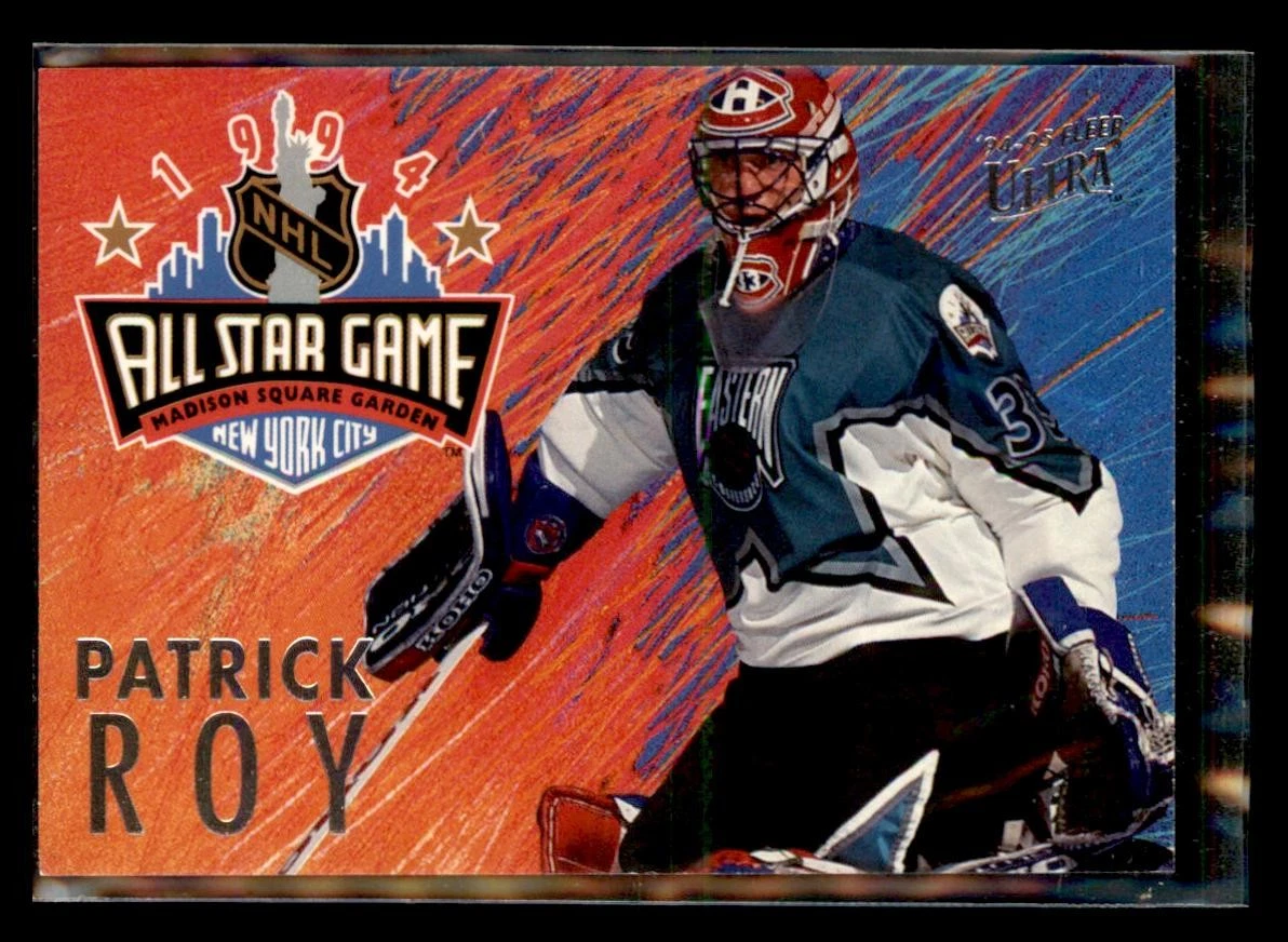 1994-95 Ultra #6 Patrick Roy All-Stars Montreal Canadiens HOCKEY Card
