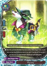 Buddyfight TCG card Foil S-BT03/0054EN Foil/C Magidog True Awakening of Deities