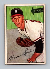 Top 10 Warren Spahn Baseball Cards 29