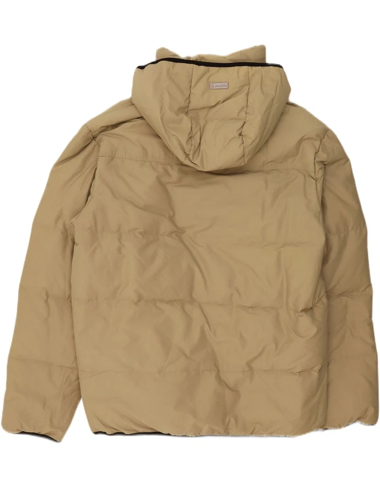 Chaqueta acolchada con capucha para hombre INVICTA UK 44 2XL beige algodón CZ02 Foto 2 de 3