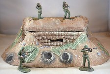 Atherton CTS Painted WWII Japanese Palm Log Bunker Pillbox