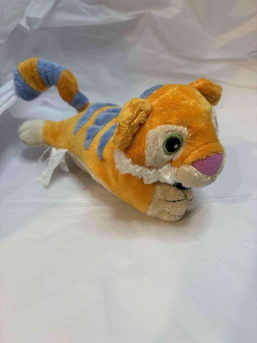 Animal Jam RARE RETIRED Tiger Reversible Plush Toy Sidekix Rough