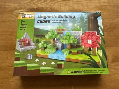 Magnetische Minecraft Bausteine Spielszene Block-Set Spielzeug Sensorische