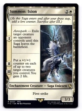 Summon: Ixion NM Commander: Final Fantasy 0027 MTG Regular