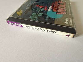 NEC PC Engine Operation Wolf Taito Light Gun Shooting Game NTSC-J Japan