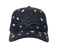 BAEZ BB DIAMONDZ BLACK SNAPBACK HAT BZDIAMONDS BLK