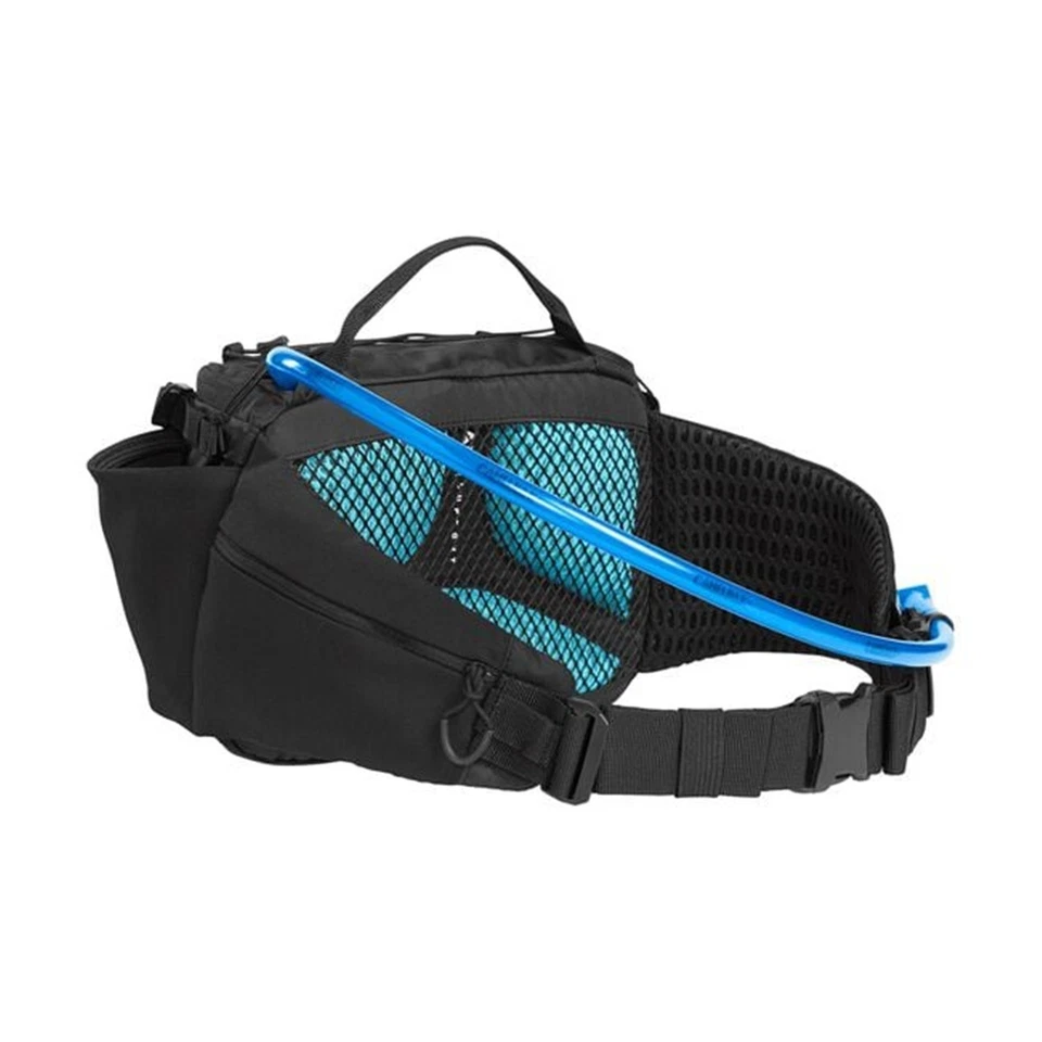 CamelBak M.U.L.E. 5 Waist Belt 50oz Lumbar Reservoir Hydration Pack, Black - Image 2 of 4