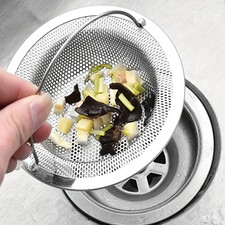 Premium Stainless Steel Kitchen Sink Strainers Anti-Clogging Mesh Drain Stoppers