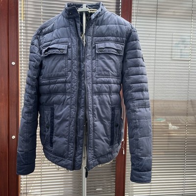 Calvin Klein Jeans Herren Jacke Herbstjacke Größe S blau