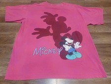 Rare Vintage 90's Mickey Unlimited Mickey Mouse Shadow Huge Graphic T-Shirt XL