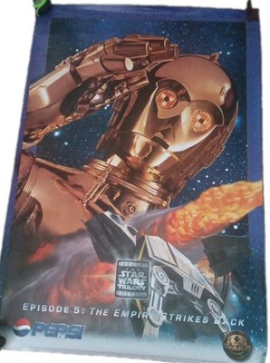 Star Wars Episode 5  C3PO Poster 24  X 36  Pepsi Anniversary