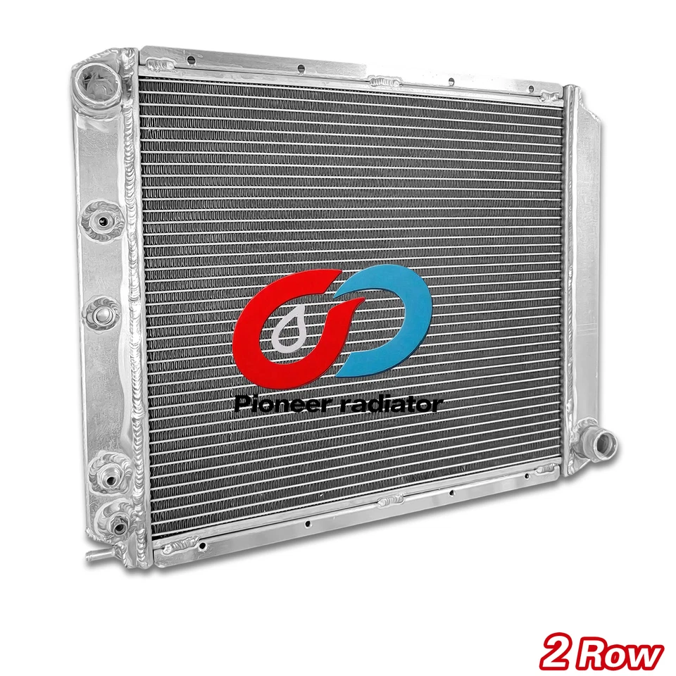 Aluminum Radiator Fits Volvo 240 242 244 245 264 740 745 760 780 940 DL GLE - Image 3 of 4