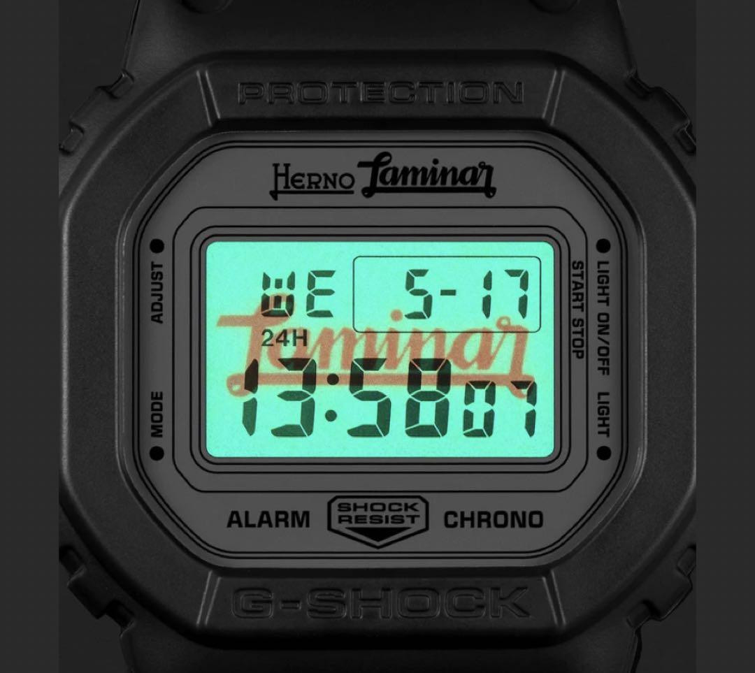 【新品未開封】HERNO Laminar G-SHOCK ヘルノ】初のコラボウォッチ『HERNO Laminar G-SHOCK』を発売