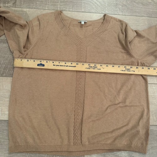 TALBOTS MAGLIONE DONNA TAN XL PETITE - Foto 4 di 6