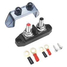 Recoil S2PG Busbar Dual 5/16” Studs with Divider Positive and Negative... 