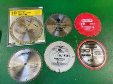 USED Blade Bundle 10" Blades Table Saw Oldham Diablo Delta Craftsman Bauer etc