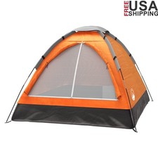 Lightweight 2 Person Camping Tent Easy Setup Portable Waterproof Hiking New