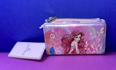Loungefly Disney The Little Mermaid Ariel Soft Floral Wallet NWT