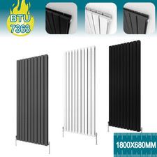 Horizontal Vertical Designer Radiator Flat Panel Oval Column Central Heating