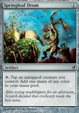Springleaf Drum - Medium Play MTG Lorwyn
