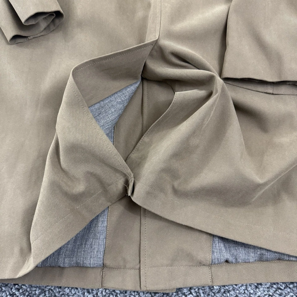 Jos. A Banks Business Trench Coat 48R Button Up - Image 4 of 4