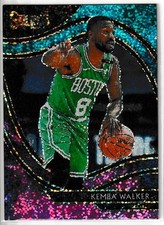 2020-21 Panini Select Courtside Cosmic Prizm #252 Kemba Walker Boston Celtics