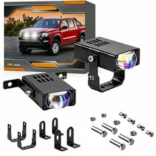 2x Super Bright Grill Lights Hi-lo Beam Driving Lights Mini Projector Fog Lights