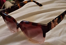 Michael Kors MK 2170U Square Tortoise Shell Sunglasses Gradient Brown Lens