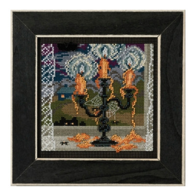 Mill Hill Midnight Glow Halloween Buttons and Beads Cross Stitch Kit MH141826