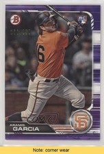 2019 Bowman Purple 188/250 Aramis Garcia #53 READ 0l2