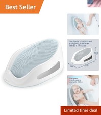 Stylish Aqua Infant Bath Support - Comfortable and Secure for Safe Bathing
