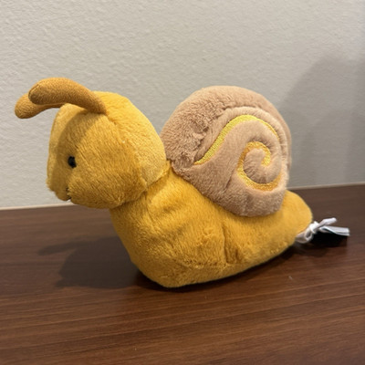Jellycat Sandy Snail Plush Stuffed Animal, Recommended Age 0+, SAN3S