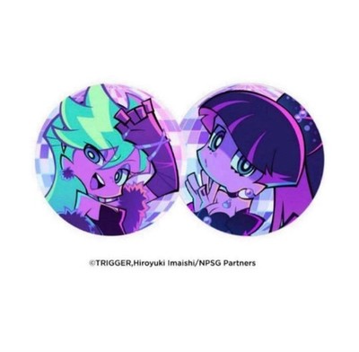 Panty & Stocking NEU Strumpfhose fes Limited TRIGGER Set Can Badge