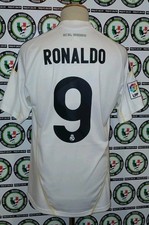 RONALDO 2009-2010 REAL MADRID CALCIO FOOTBALL SOCCER SHIRT MAGLIA MAILLOT TRIKOT