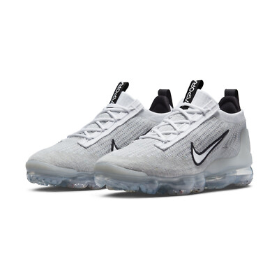 Nike Air VaporMax 2021 FK White Black Silver Sneaker Schuhe 39 US 8 DH4084-100