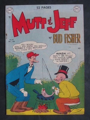 Mutt and Jeff #43 DC 1949 By Bud Fisher VG/FN