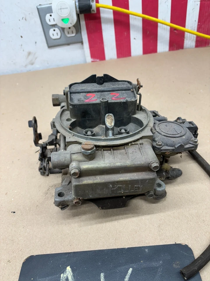 CARBURADOR HOLLEY 1850-3 600 CFM FORD CHEVROLET DODGE CHALLENGE GTO COUGAR Foto 2 de 4