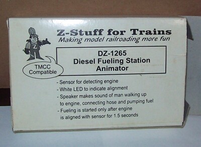 Diesel Fueling Station Animator Z-Stuff for Trains DZ-1265 TMCC Compatible