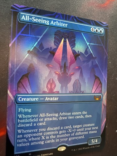 All-Seeing Arbiter (senza confini) Streets of New Capenna foil RAY - Foto 2 di 3