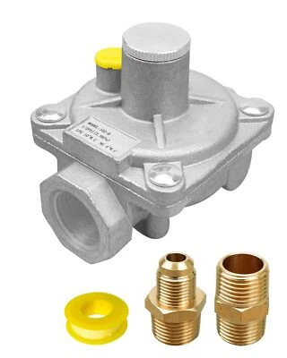 PNYZIK 1/2" Natural Gas Pressure Regulator Fit for Natural Gas and Liquefied Gas Bra...