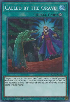 1x Yu-Gi-Oh! Called By The Grave - EXFO-ENSE2 - Super Rare - NM