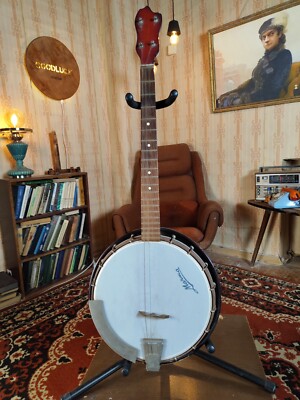 Musima Banjo 4 strings rare vintage USSR GDR