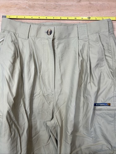 ExOfficio Traveling Convertible Pants Women’s Size 12 Khaki NWT $74 MSRP - Picture 2 of 6