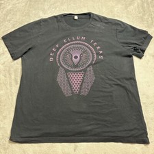 Deep Ellum Texas Shirt Mens XL Black Printed ...