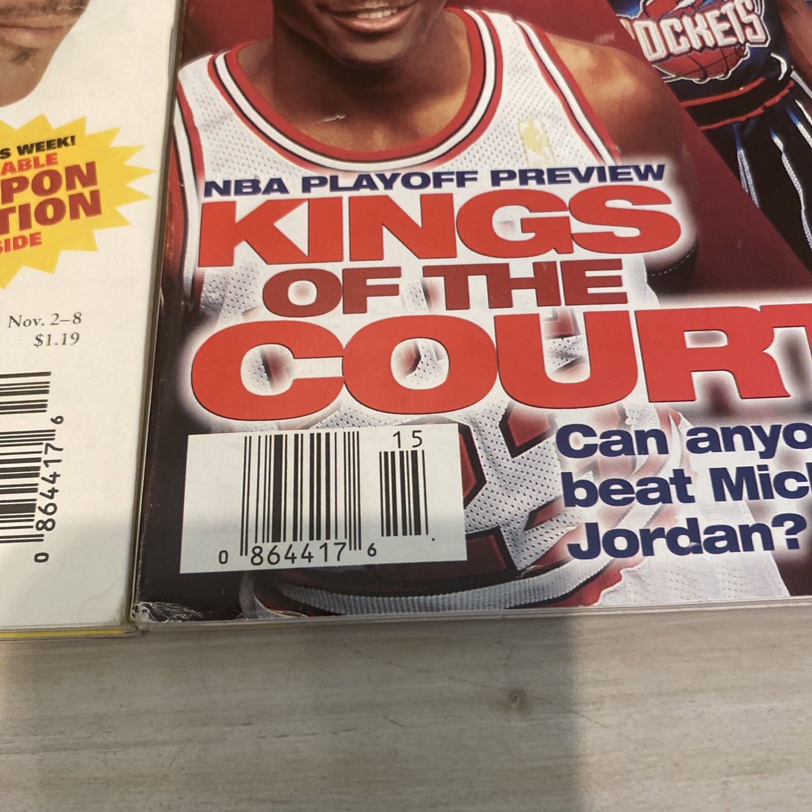 Michael Jordan  Kings of the Court April 12-18 & Air Waves Nov 2-8 TV GUIDES thumbnail 7