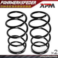 2x Federn Fahrwerksfeder Vorderachse für BMW 1er E87 E82 E81 3er E90 E91 E92 E93