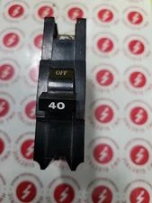 Federal Pacific  NB140 40 Amp  1 Pole  Breaker FPE Stab-Lok