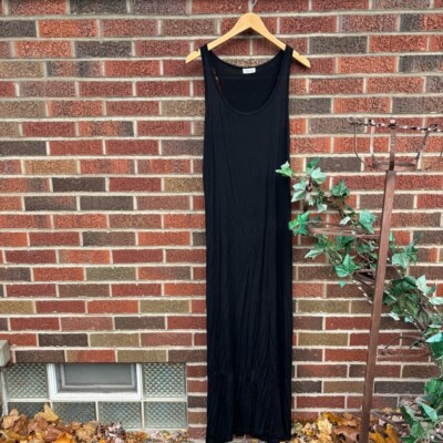 chinese dress ladies Vintage 90s Black Rhinestone Racerback Maxi Gown main image 1