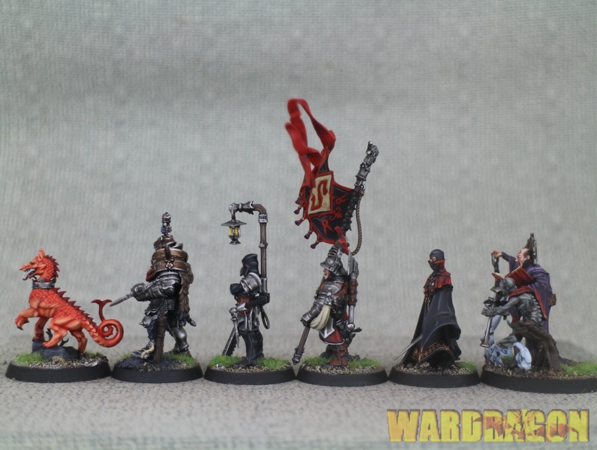 その他 WARHAMMER AGE OF SIGMAR COMMAND&STATUS Warhammer AOS WDS painted CITIES OF SIGMAR FREEGUILD COMMAND CORPS