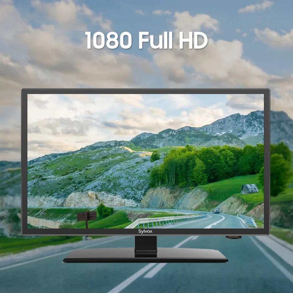 Sylvox 32'' Smart RV TV 12 Volt TV for RVs 1080P FHD RV Camper DC/AC Power 9-32V - Image 2 of 4